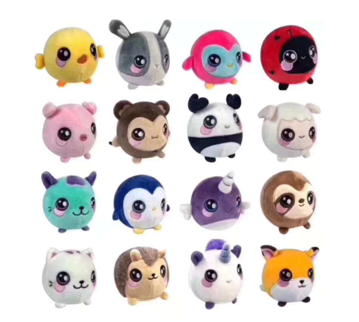 Lin Yuan Yiwu Factory Direct Sales Squishy Slow-Rebound Plush Toys, Cartoon Little Animal Figurines, Custom Wholesale Application Scenario