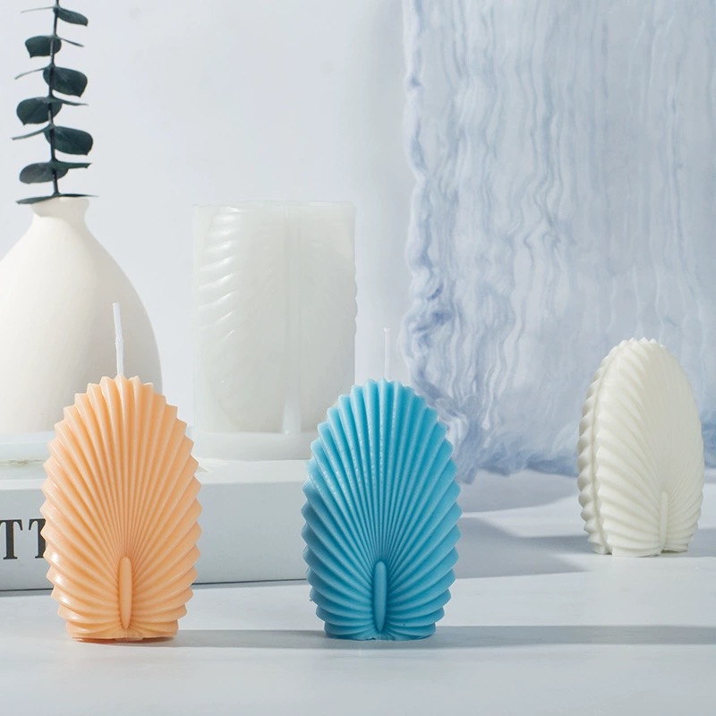 Soybean wax fan shell candle aromatherapy wax Romantic birthday gift, souvenir, wedding gift modern home decoration aromatherapy fragrance, aromatherapy candle aromatherapy home aromatherapy, aromatherapy decoration candle fragrance, essential oil aromatherapy fragrance Application Scenario