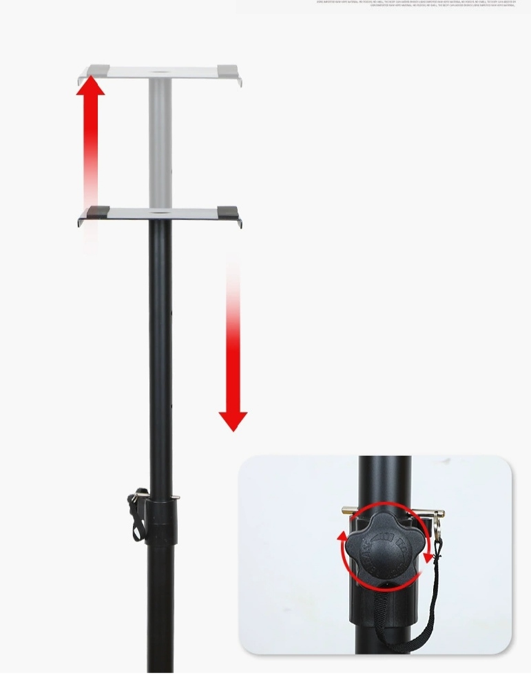 Foreign trade wholesale factory direct sales of audio stands, stage performance audio equipment support frames, audio floor stands NB-061 Application Scenario