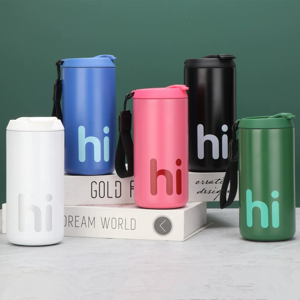 S98-YHSQ6024 Cross-border new stainless steel rope coffee insulated cup, outdoor portable cool insulated cup, stainless steel insulated cup, insulated cup, vacuum cup detail image 8