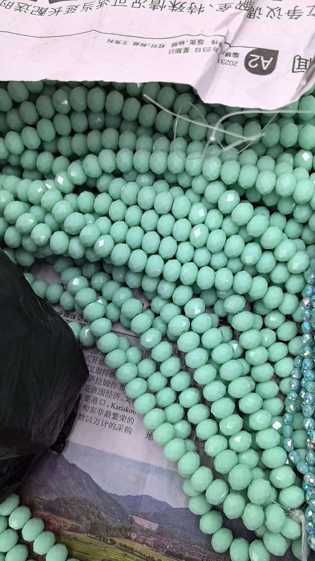 水晶吊头丝巾扣别针圆盘帽子装饰扣 个性化服饰配件定制 高品质配饰 打造独特风格军瑶水晶-0111详情图2