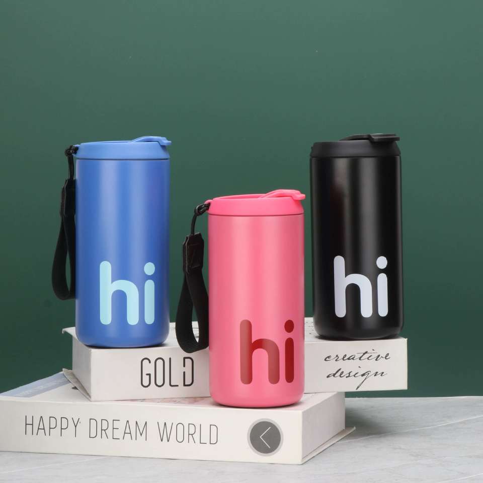 S98-YHSQ6024 Cross-border new stainless steel rope coffee insulated cup, outdoor portable cool insulated cup, stainless steel insulated cup, insulated cup, vacuum cup detail image 6