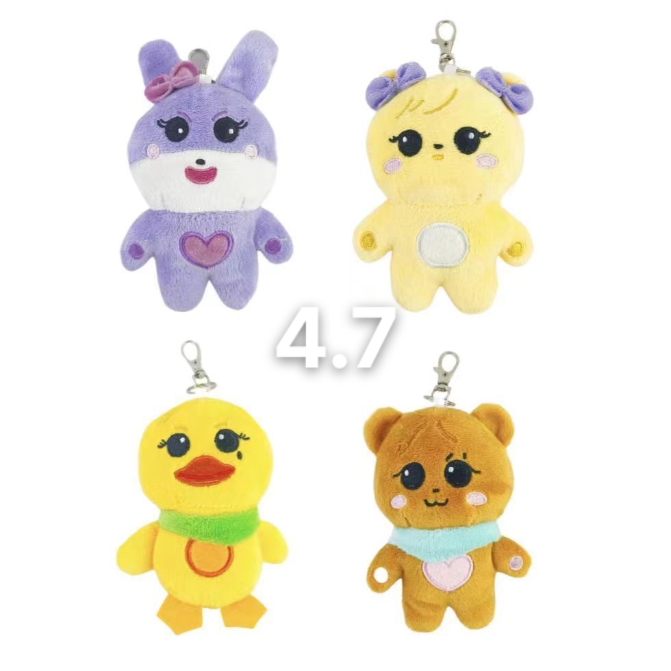 毛绒公仔、玩偶、娃娃实物图