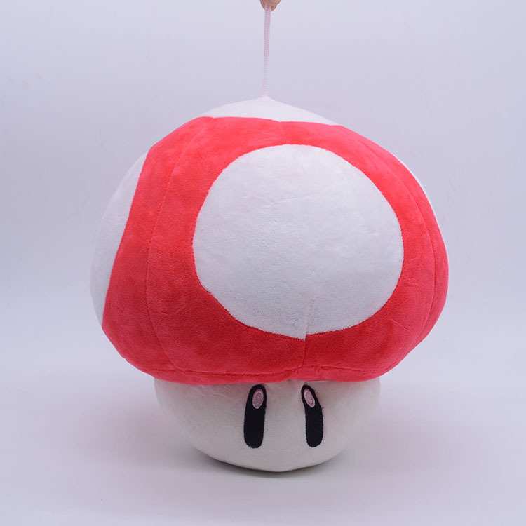 Super Mario Mushroom plush toy doll, decorative mushroom man throw pillow pic 5