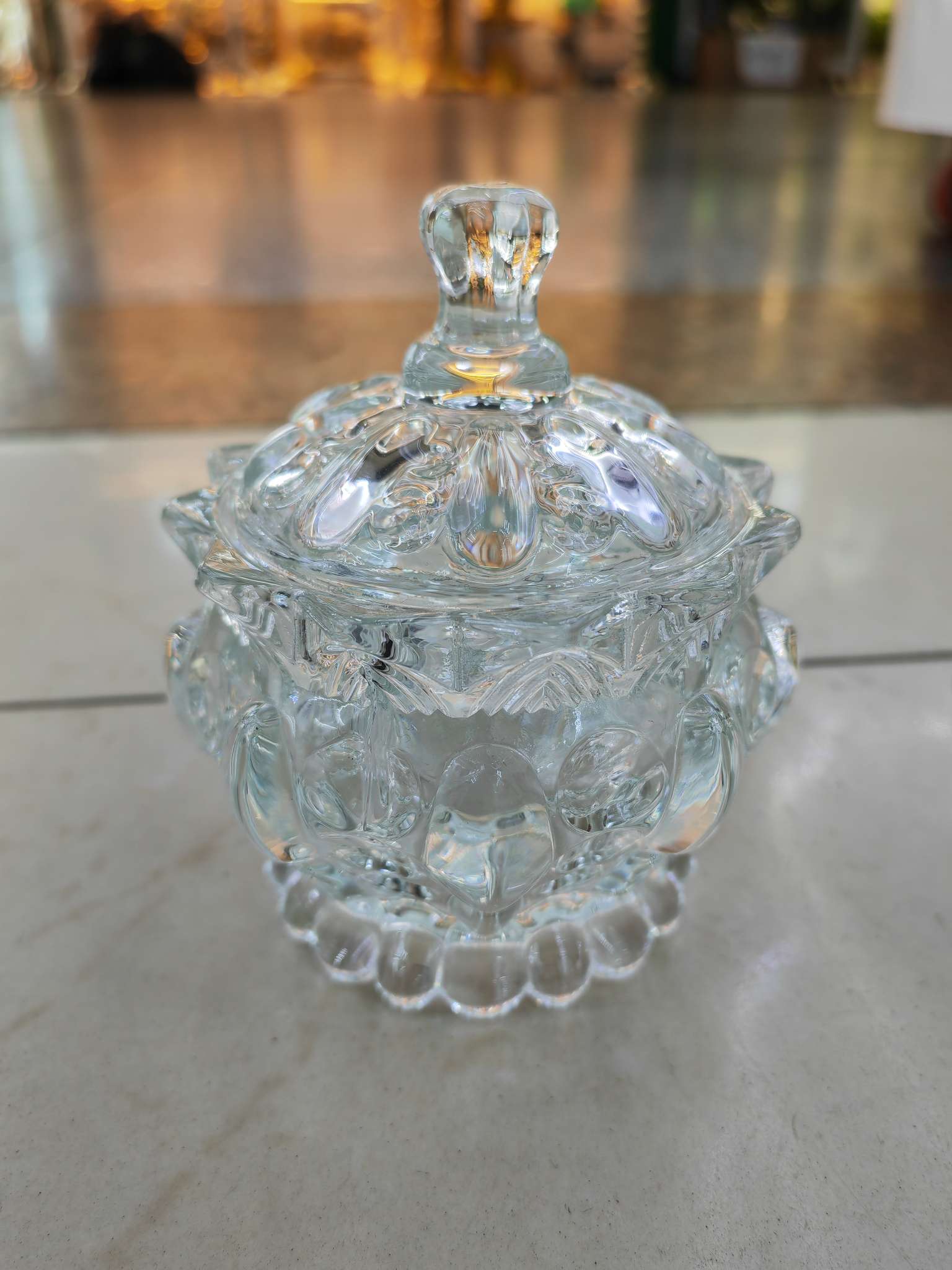 欧式风格玻璃花瓶 工艺品糖果异形花瓶 房子小摆件风水装饰 礼品工艺摆件 艺术品收藏