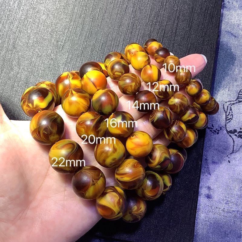 正宗海南黄花梨手串2.0mm男瘤疤纹高油密老料男女款佛珠文玩手链详情图4