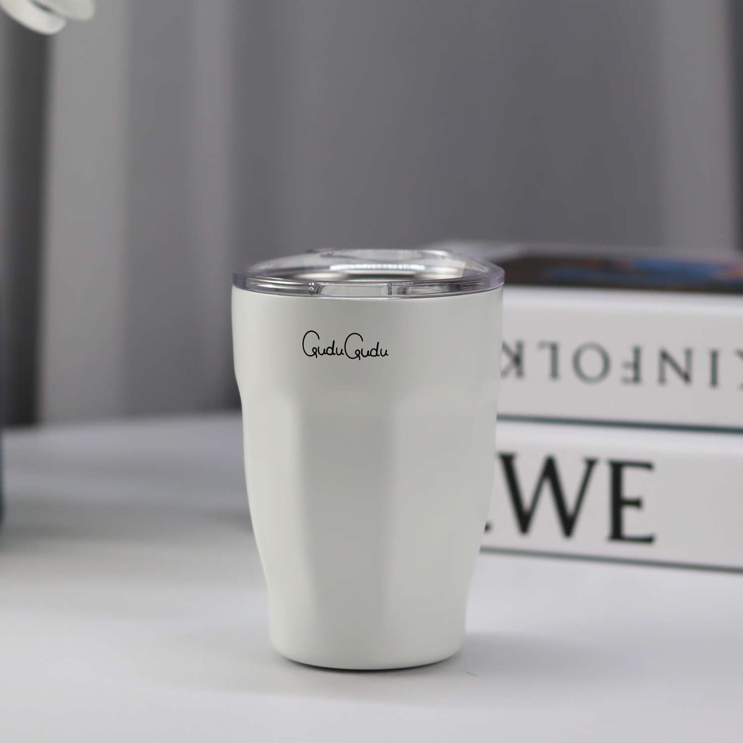S98-YHSQ6025 Mini GUDU insulated cup, a fashionable and compact coffee cup, a cute portable car cup for ladies detail image 3
