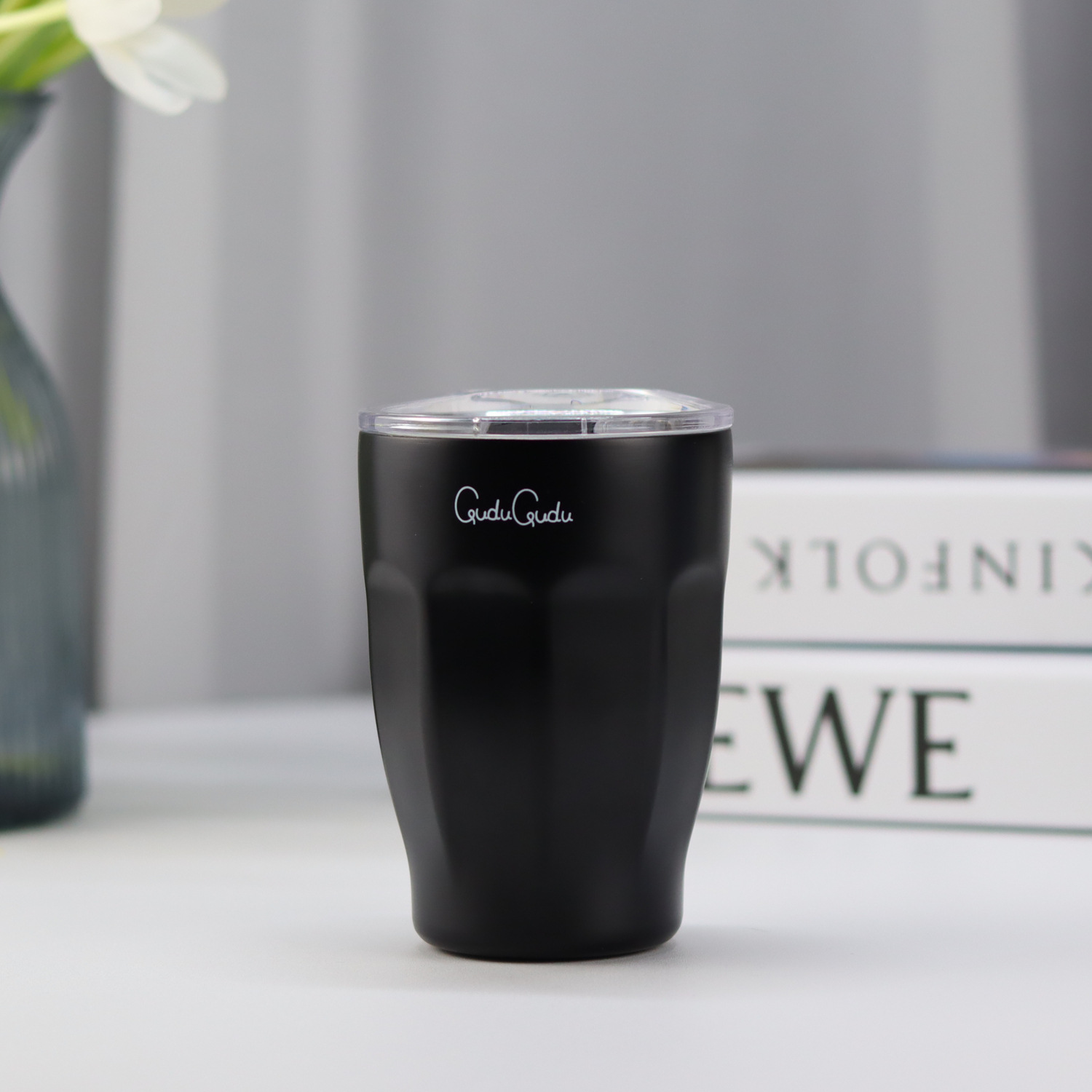 S98-YHSQ6025 Mini GUDU insulated cup, a fashionable and compact coffee cup, a cute portable car cup for ladies detail image 8