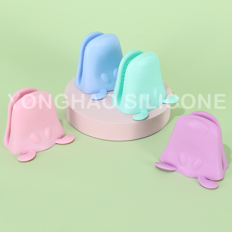 Silicone Finger Protector Mitts Sleeves Baking Oven Gloves图