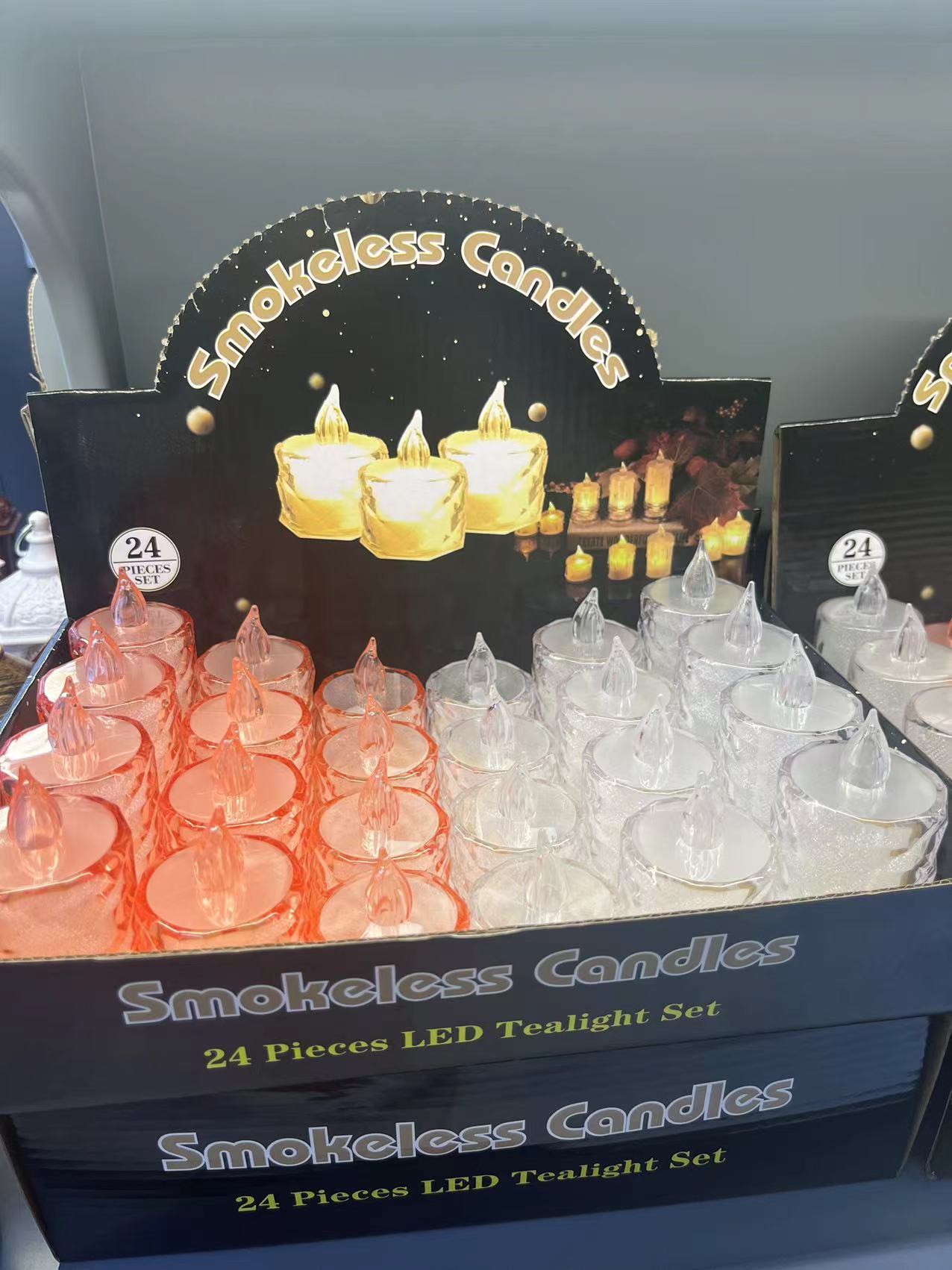 LED莲花灯夜灯 蜡烛灯LED灯；蜡烛灯万圣节装饰必备 结婚玫瑰灯蜡烛灯 佛灯用品 美观实用环保节能万圣节佛灯夜灯