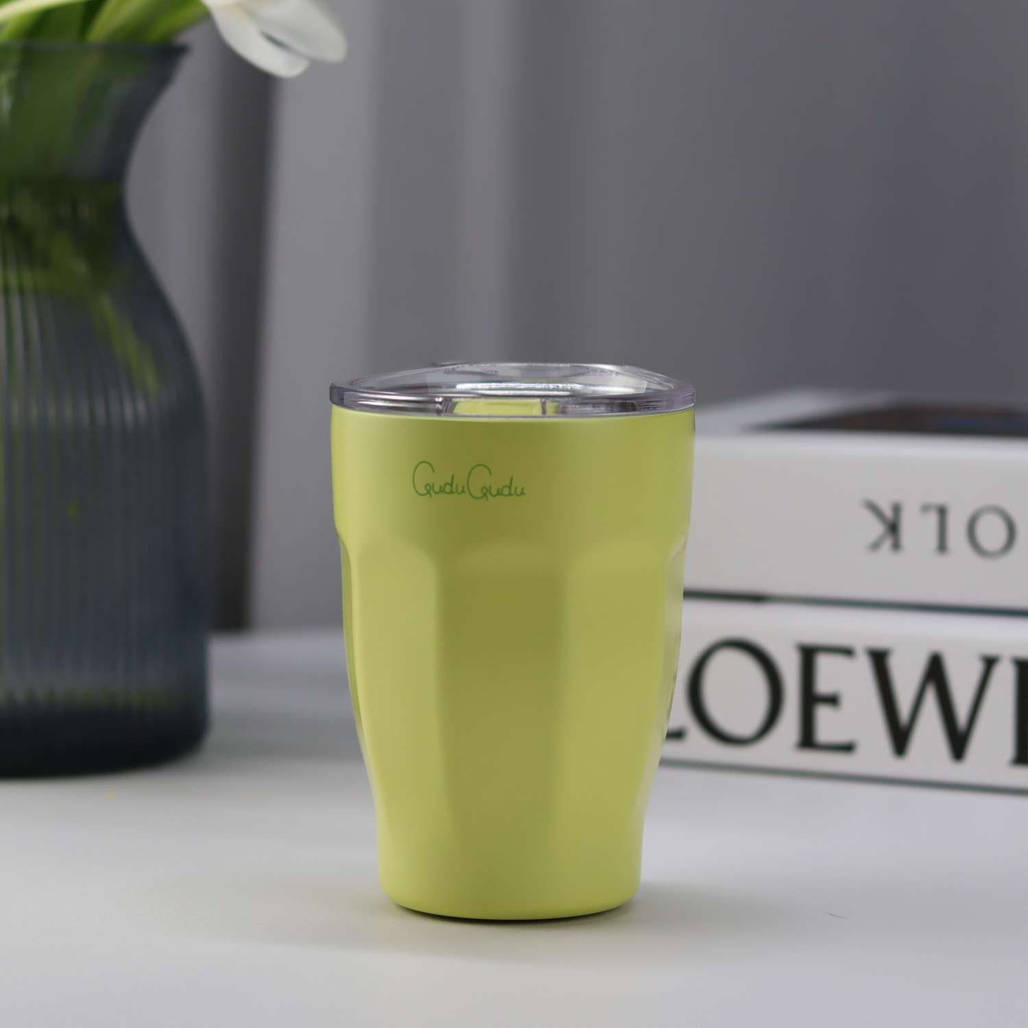 S98-YHSQ6025 Mini GUDU insulated cup, a fashionable and compact coffee cup, a cute portable car cup for ladies detail image 5
