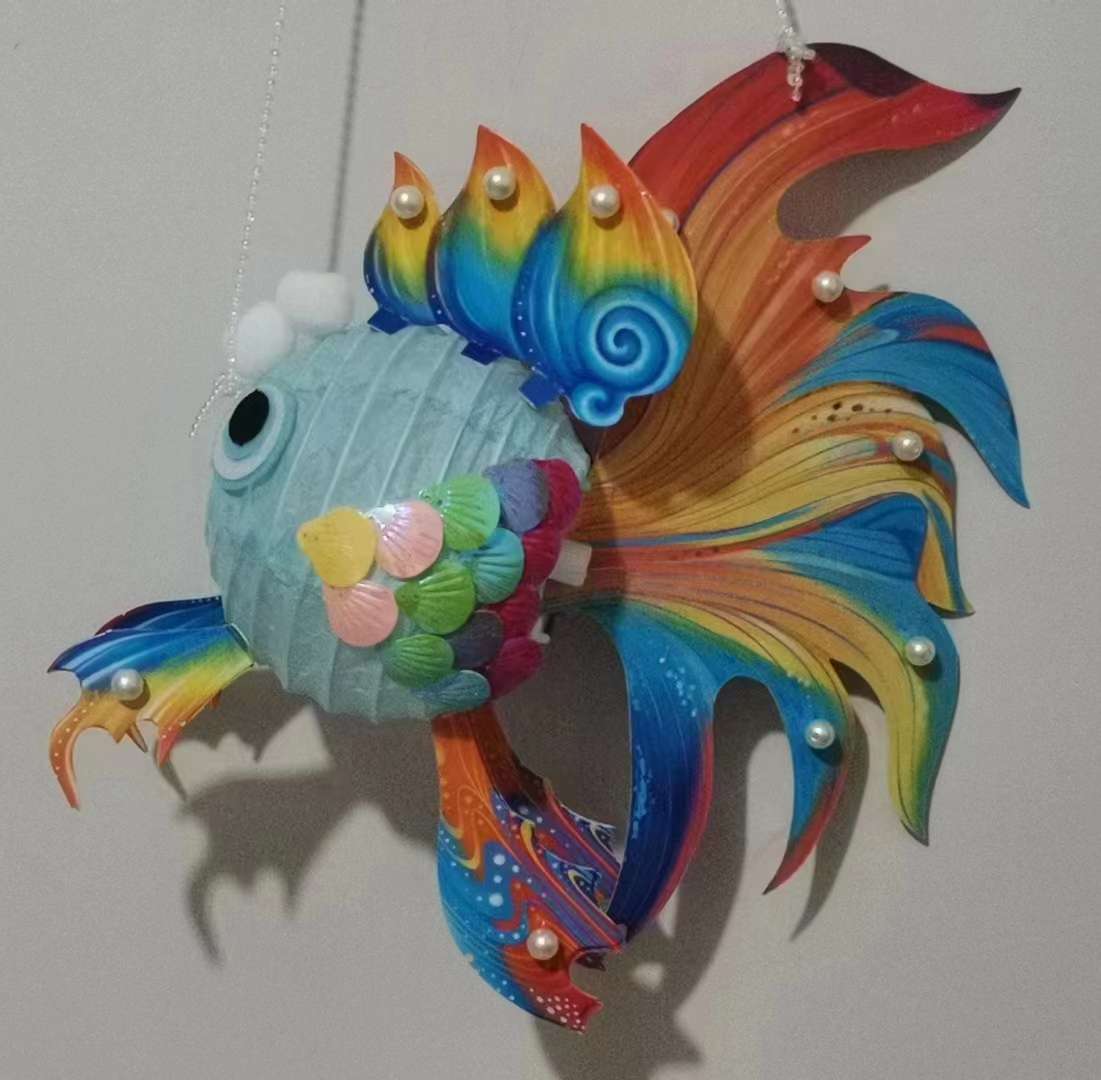 中秋节DIY灯笼非遗装饰鱼灯儿童手提花灯夜市摆摊走马灯玩具玩具儿童2024仙女详情2