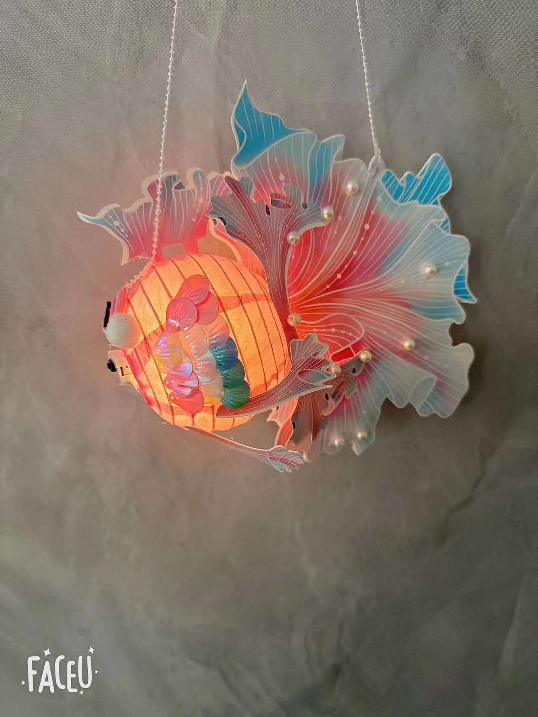 中秋节DIY灯笼非遗装饰鱼灯儿童手提花灯夜市摆摊走马灯玩具玩具儿童2024仙女详情7