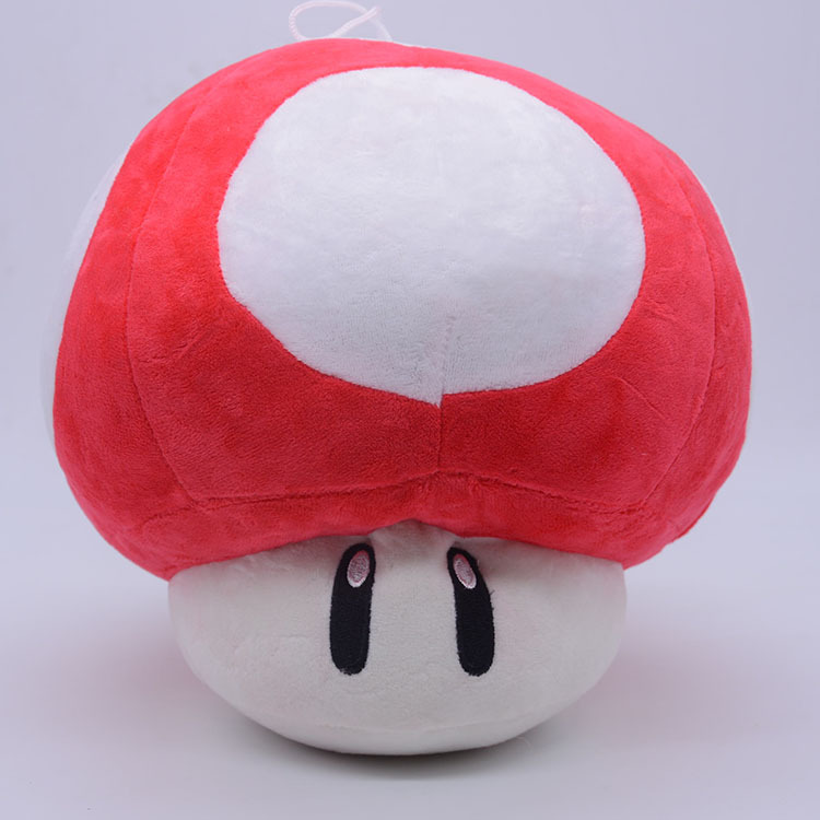 Super Mario Mushroom plush toy doll, decorative mushroom man throw pillow pic 7