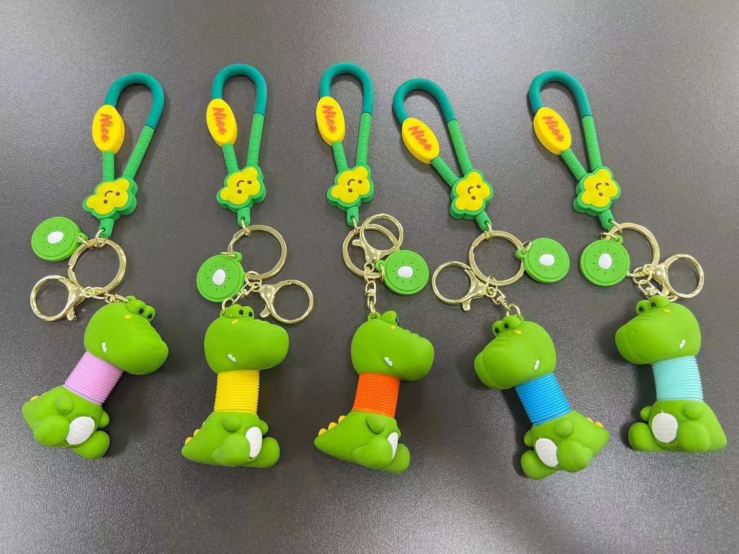 Retractable keychain pendant. Pendant detail image 1