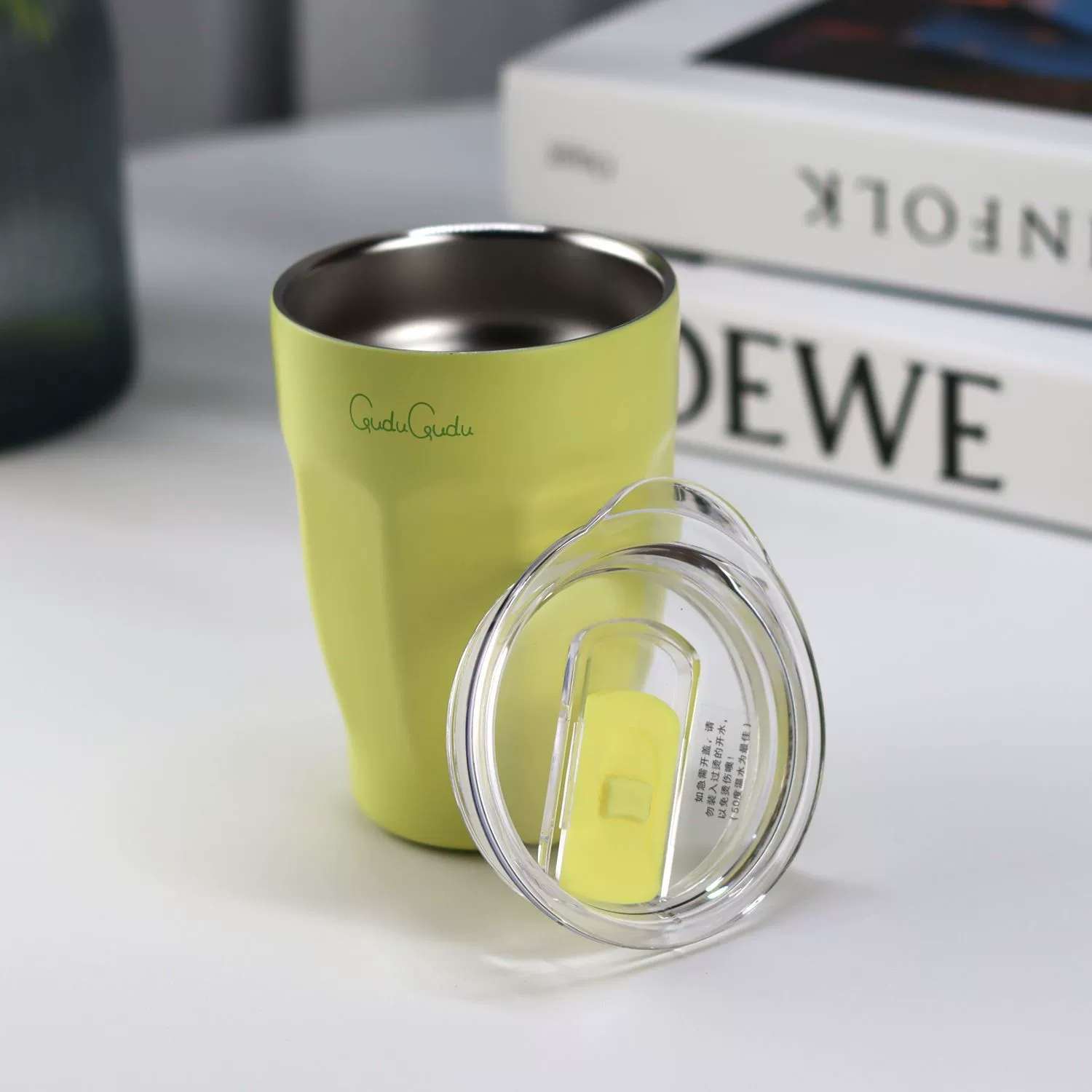 S98-YHSQ6025 Mini GUDU insulated cup, a fashionable and compact coffee cup, a cute portable car cup for ladies detail image 14