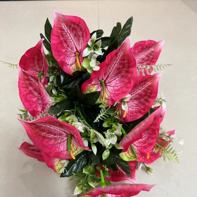 10 Spring Color Peace Rose Artificial Flower Artificial Plant 11