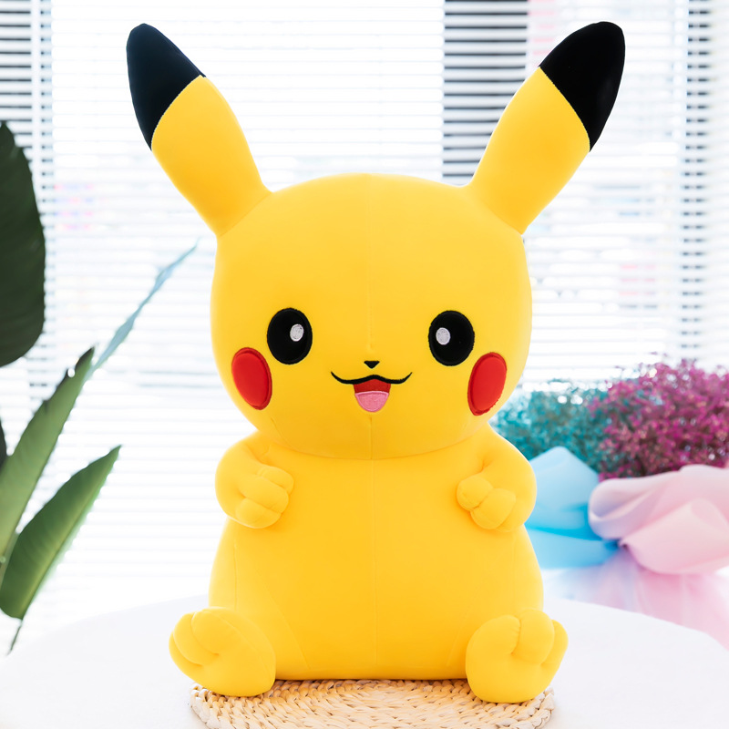 Soft Pikachu elf dolls, plush toys, stuffed dolls, large claw machines, gift manufacturers, wholesale for foreign trade Application Scenario