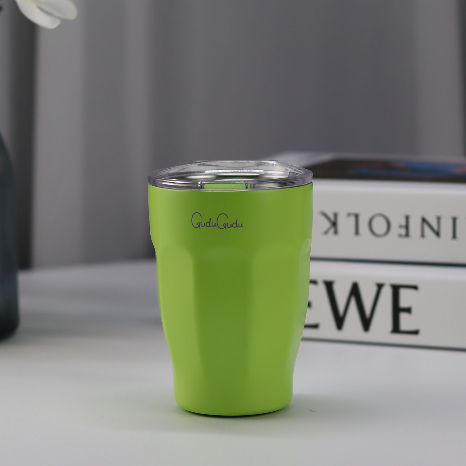 S98-YHSQ6025 Mini GUDU insulated cup, a fashionable and compact coffee cup, a cute portable car cup for ladies detail image 6