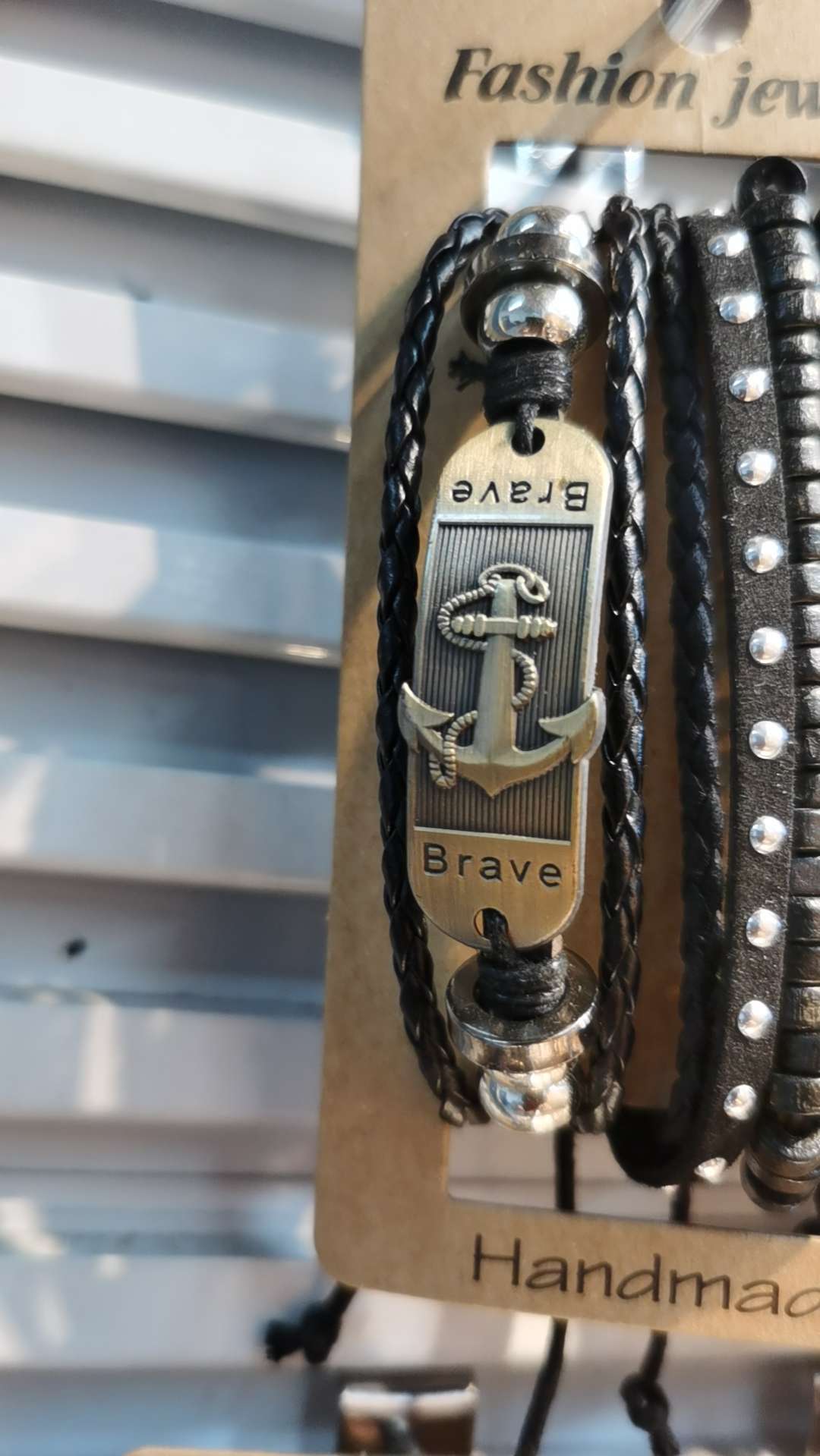 男士编织手链手串 首饰饰品 手饰独特设计 时尚潮流手串手链 精致手工艺品手串手链