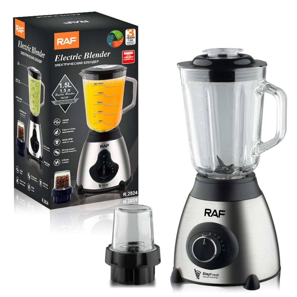 RAF European regulation cross-border function home juicer grinding blender Complementary food machine Multi-function mill R.2824 details Picture