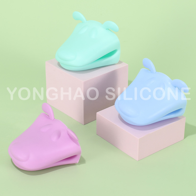 Silicone Finger Protector Mitts Sleeves Baking Oven Gloves细节图