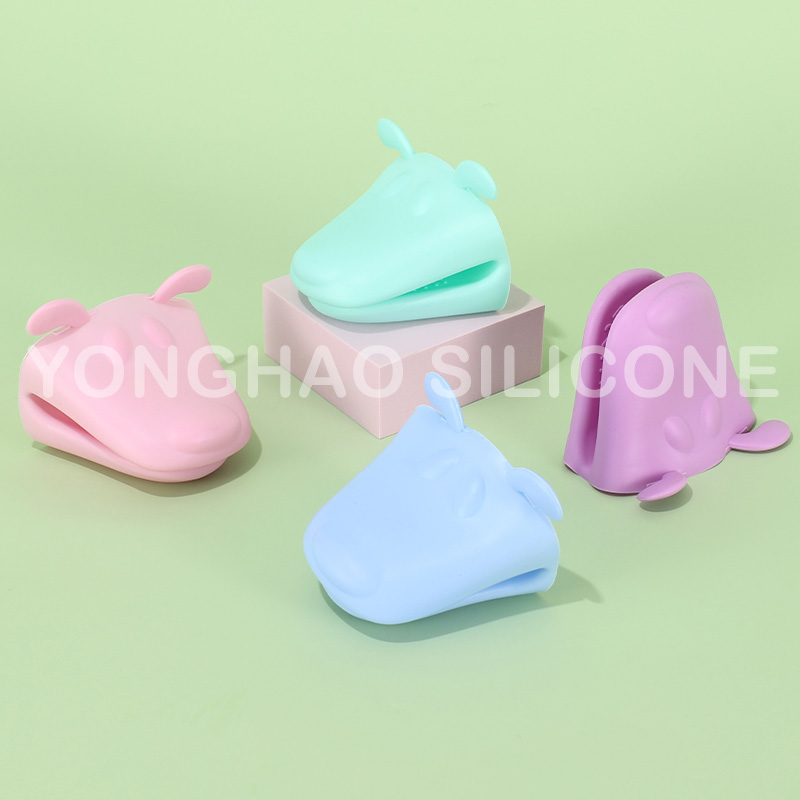 Silicone Finger Protector Mitts Sleeves Baking Oven Gloves产品图