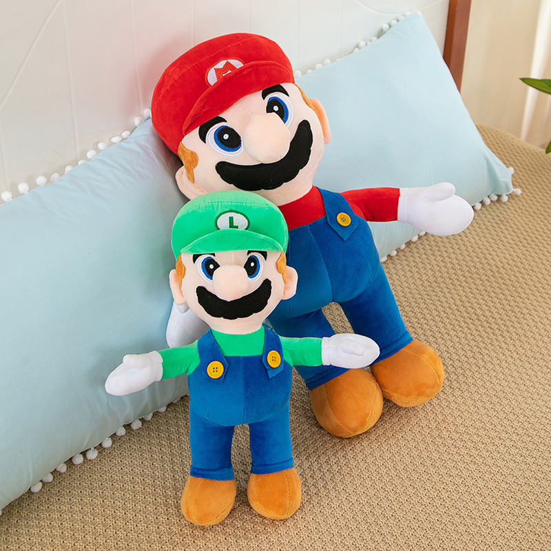 Wholesale of cartoon toys, Super Mario figurines, plush toys, foreign trade dolls, throw pillows and gifts for children Specification image