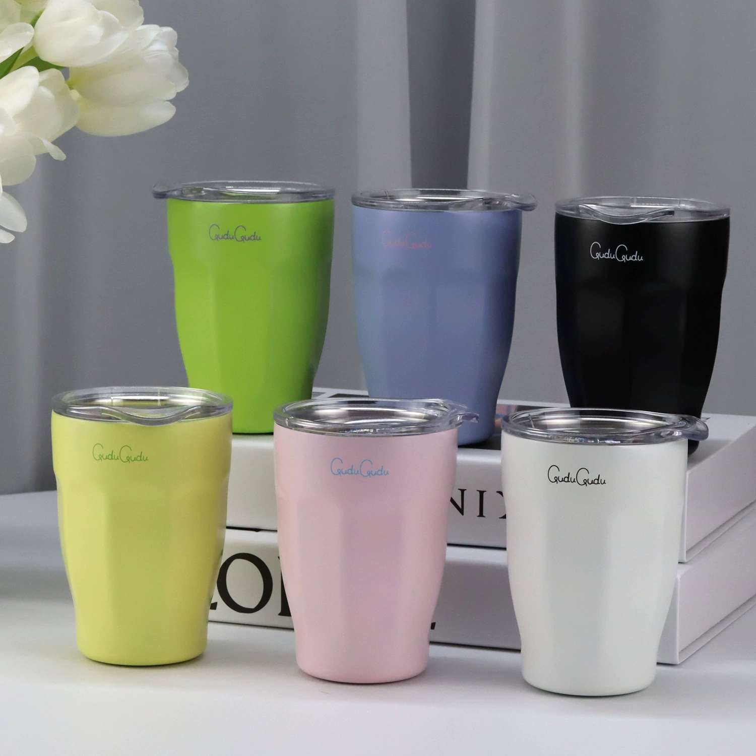 S98-YHSQ6025 Mini GUDU insulated cup, a fashionable and compact coffee cup, a cute portable car cup for ladies detail image 19
