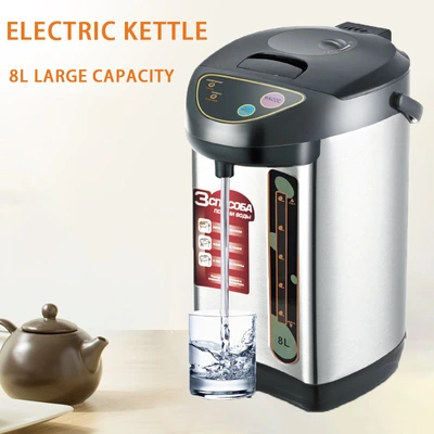 Cross-Border 8L Large Capacity Electric Water Bottle Office Home Thermal Insulation Hot Kettle Constant Temperature Drinking Machine Automatic Boiling Water
