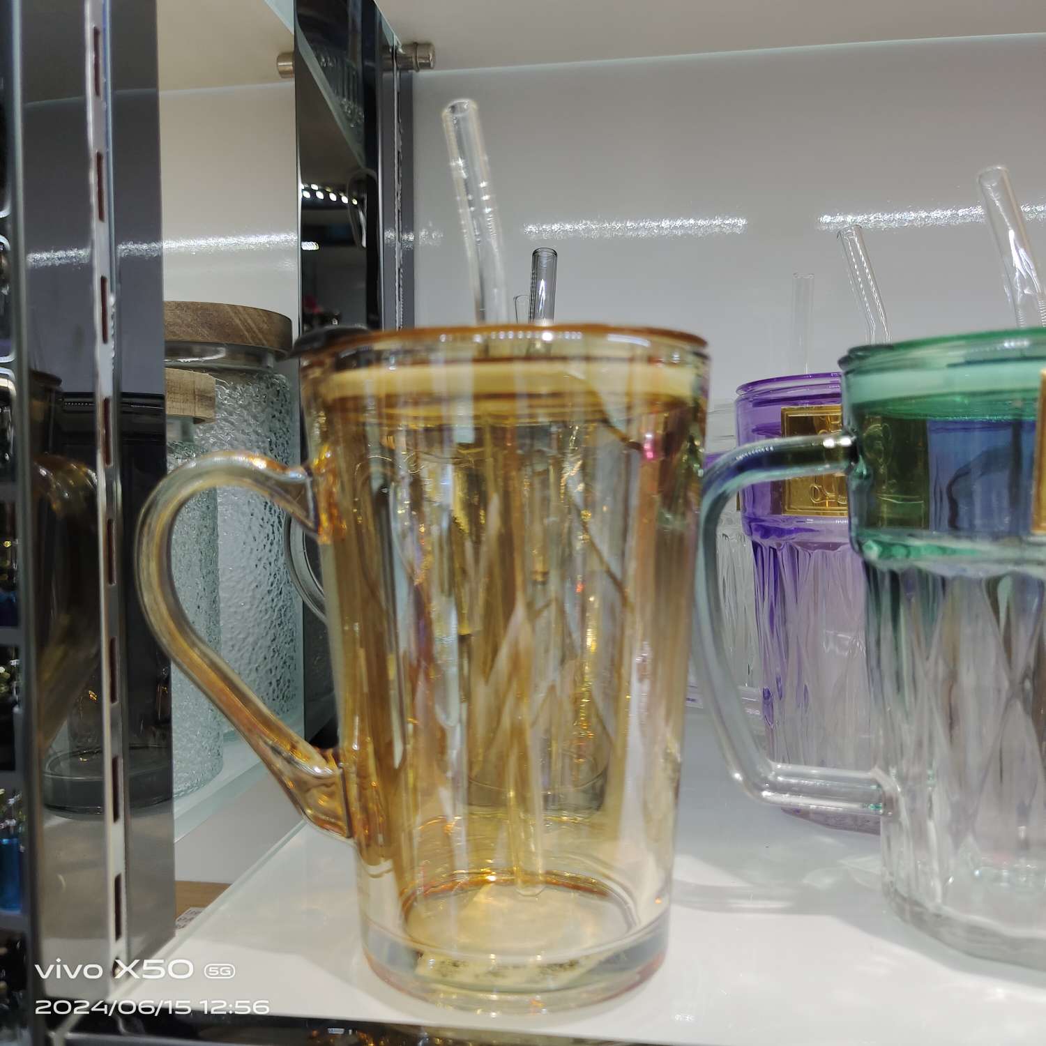 玻璃杯，玻璃水杯，玻璃吸管杯，玻璃饮料杯