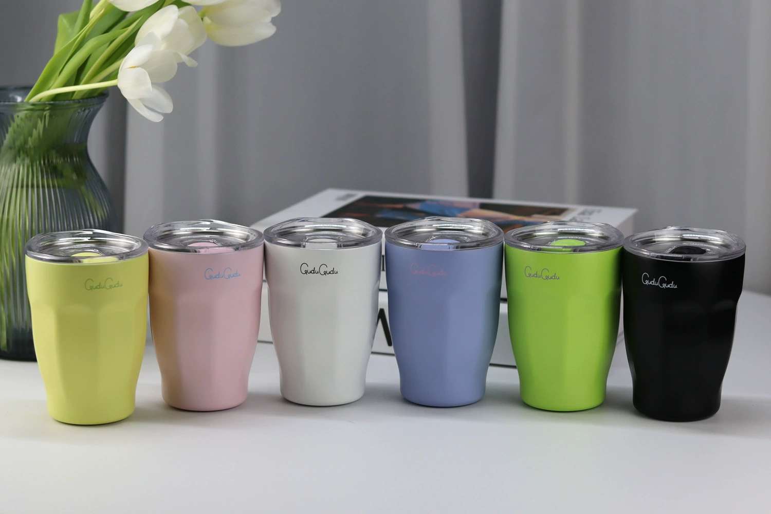 S98-YHSQ6025 Mini GUDU insulated cup, a fashionable and compact coffee cup, a cute portable car cup for ladies detail image 10