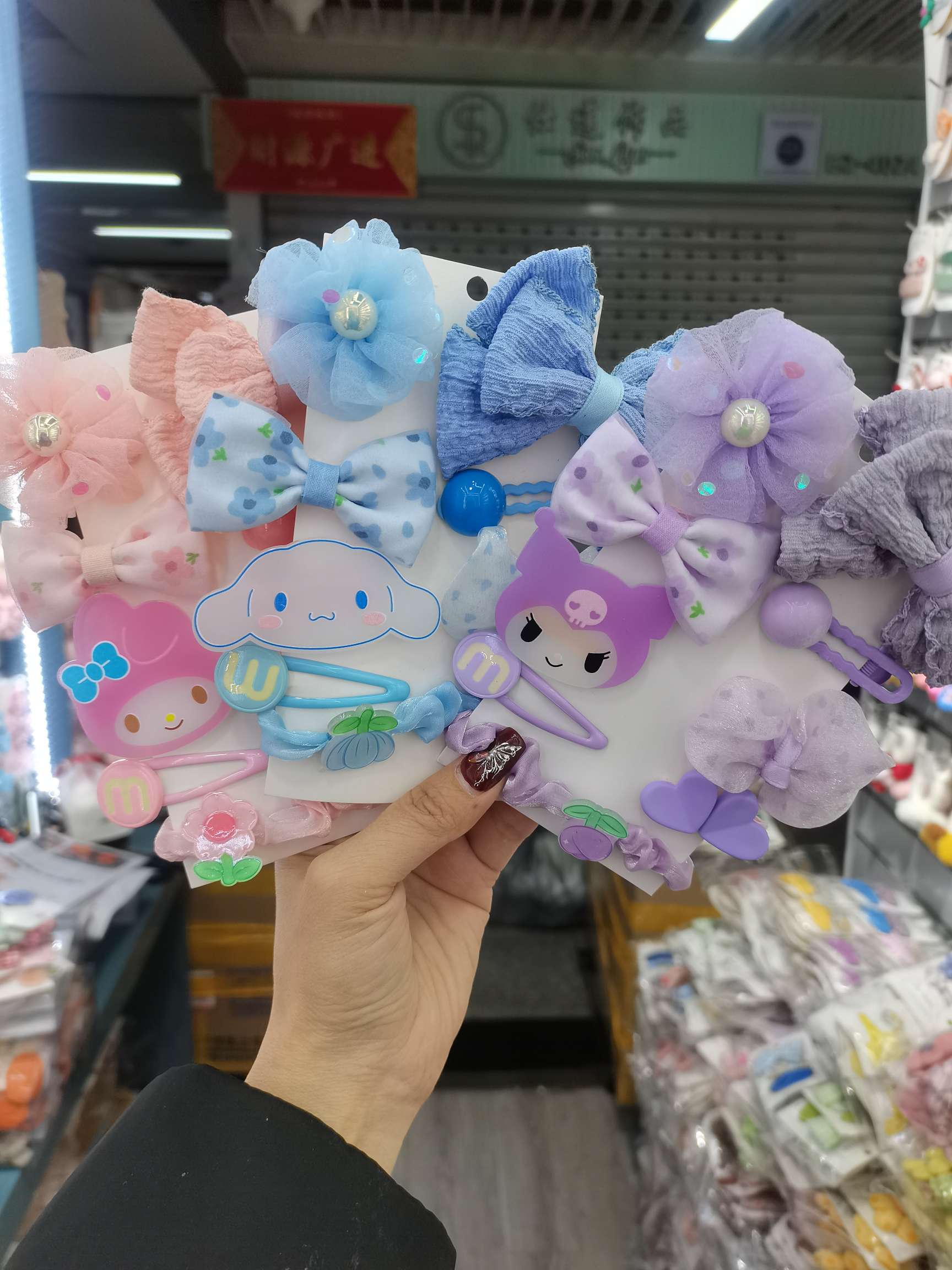 儿童饰品夏季可爱发夹 发卡 假发 汉服头饰 儿童发饰 精美耐用不伤发质儿童饰品                     