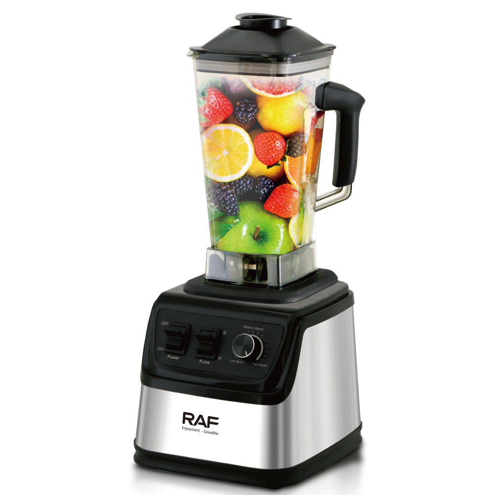 RAF European-style food processor 2L blender, fruit and vegetable juicer, household juicer, blender, Complementary food smoothie machine R.2855 Item Picture