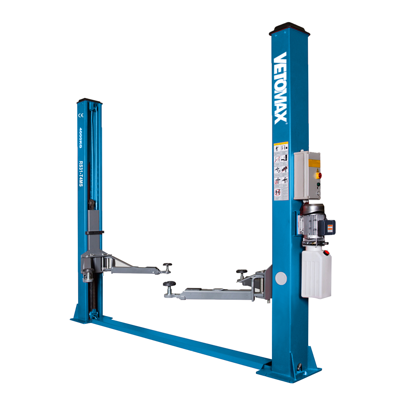 TWO POST VEHICLE LIFT 4TON  380V   SINGLE MANUAL LOCK   