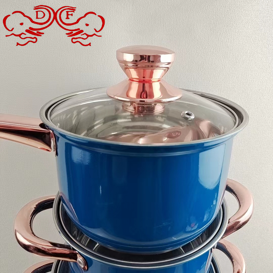 مقلاة (DF99090) المقلاة المصنوعة من الفولاذ غير القابل للصدأ، المقلاة الصبالألوان، المقلاة بالمقلاة بالمقلاة، details Picture