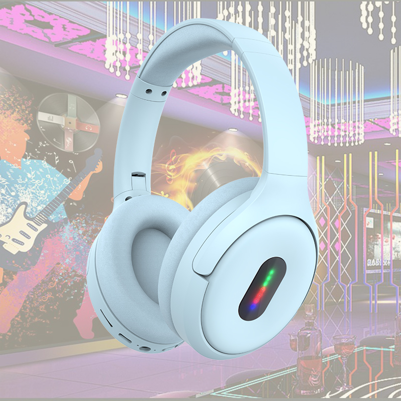 ST810无线头戴式蓝牙耳机RGB节奏灯发光LED灯学生耳麦重低音手机通用跨境热卖耳机工厂详情图4