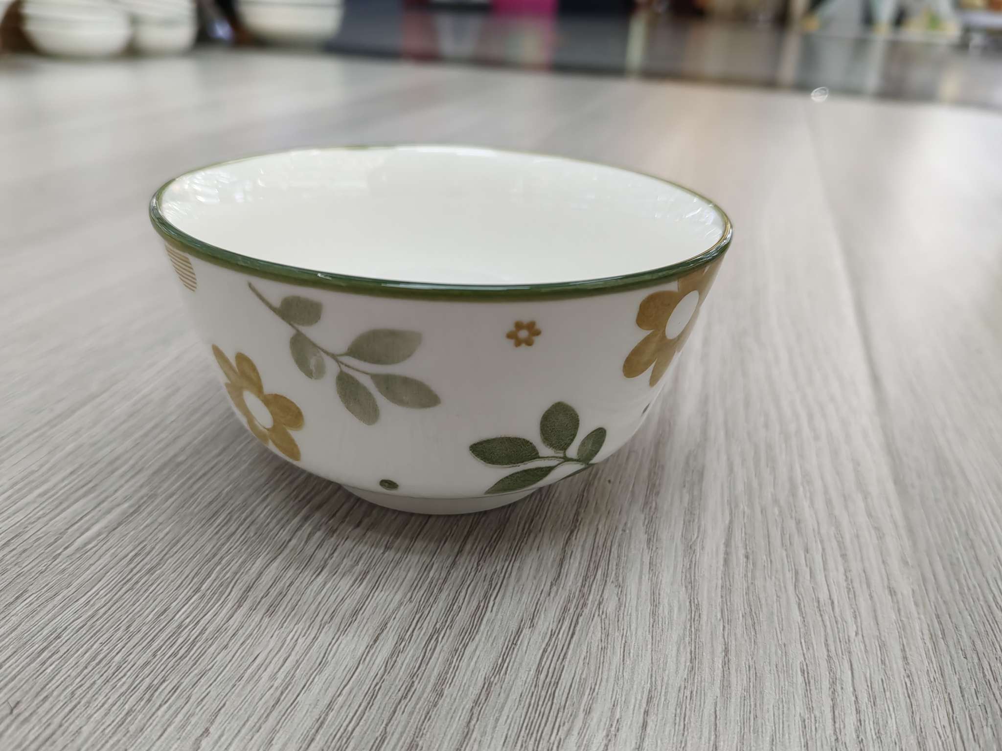 Exclusive ceramic tableware set for daily necessities, including seasoning bowls, plastic version, ceramic plates, essential for dining tables, quality guaranteed details Picture