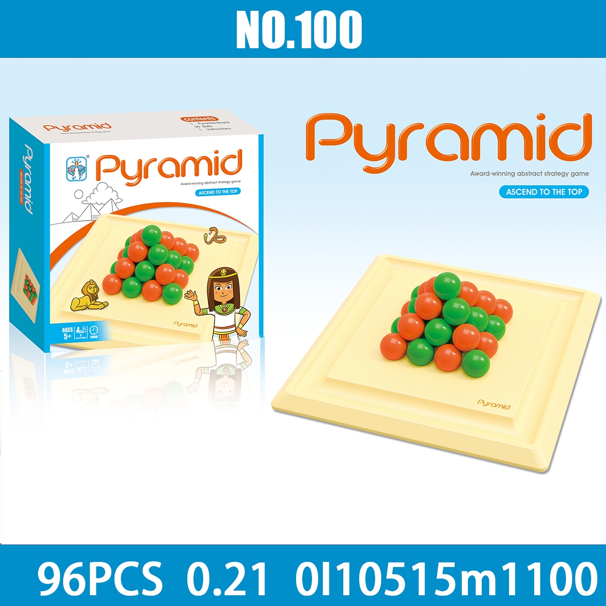 Cross border selling puzzle board game English board game series Pyramid game O shape OLISO game Oliso plane coordinate game pyramid game fruit fish game English puzzle board game