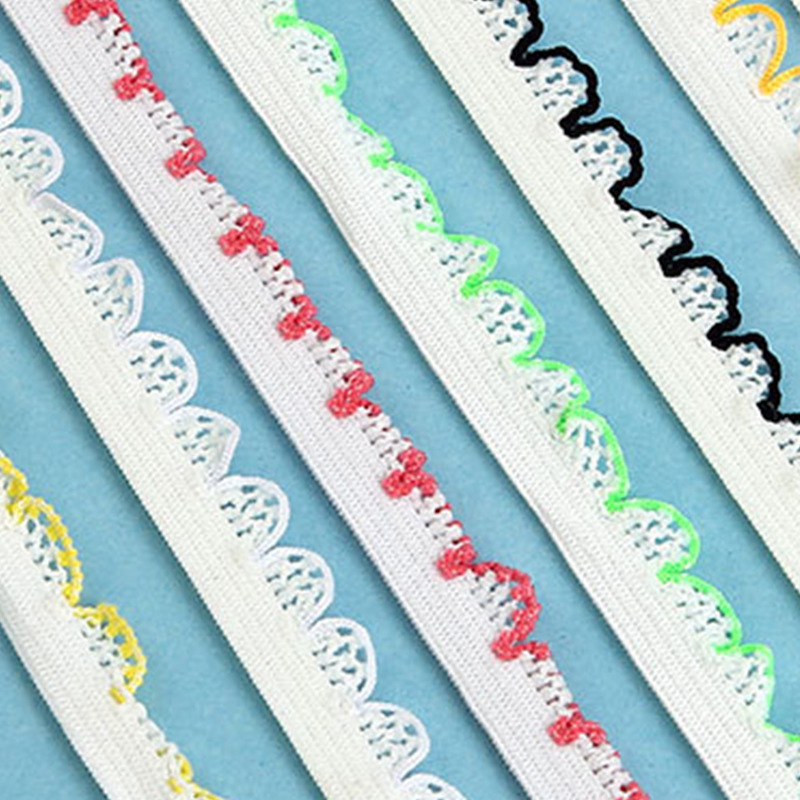Fan Type Elastic Lace Underwear Underwear Special Manufacturers Direct Ribbon Headband Jewelry Nylon Lace Ribbon Specification drawing