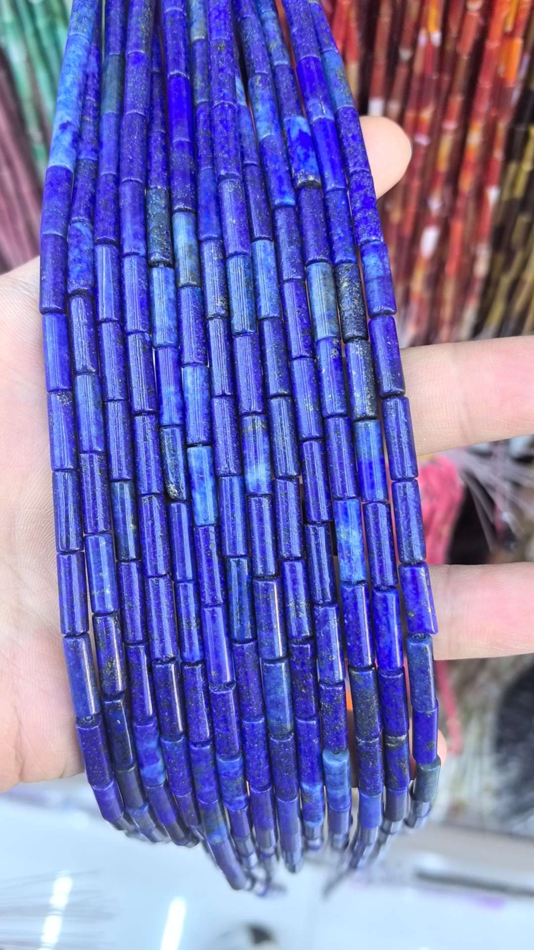 天然玉石4x13mm圆管珠子精雕细琢 高档珠宝饰品 独特设计 其他饰品 珍藏级饰品 高雅大气详情图10