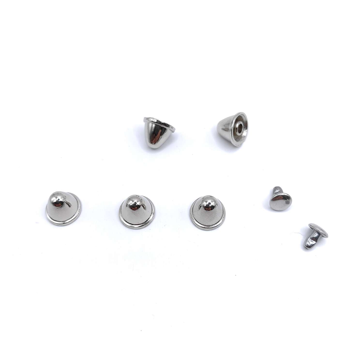 金属和尚头铆钉奶嘴朋克钉皮具服饰装饰细节图