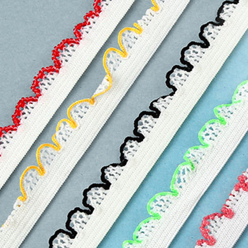 Fan Type Elastic Lace Underwear Underwear Special Manufacturers Direct Ribbon Headband Jewelry Nylon Lace Ribbon details Picture