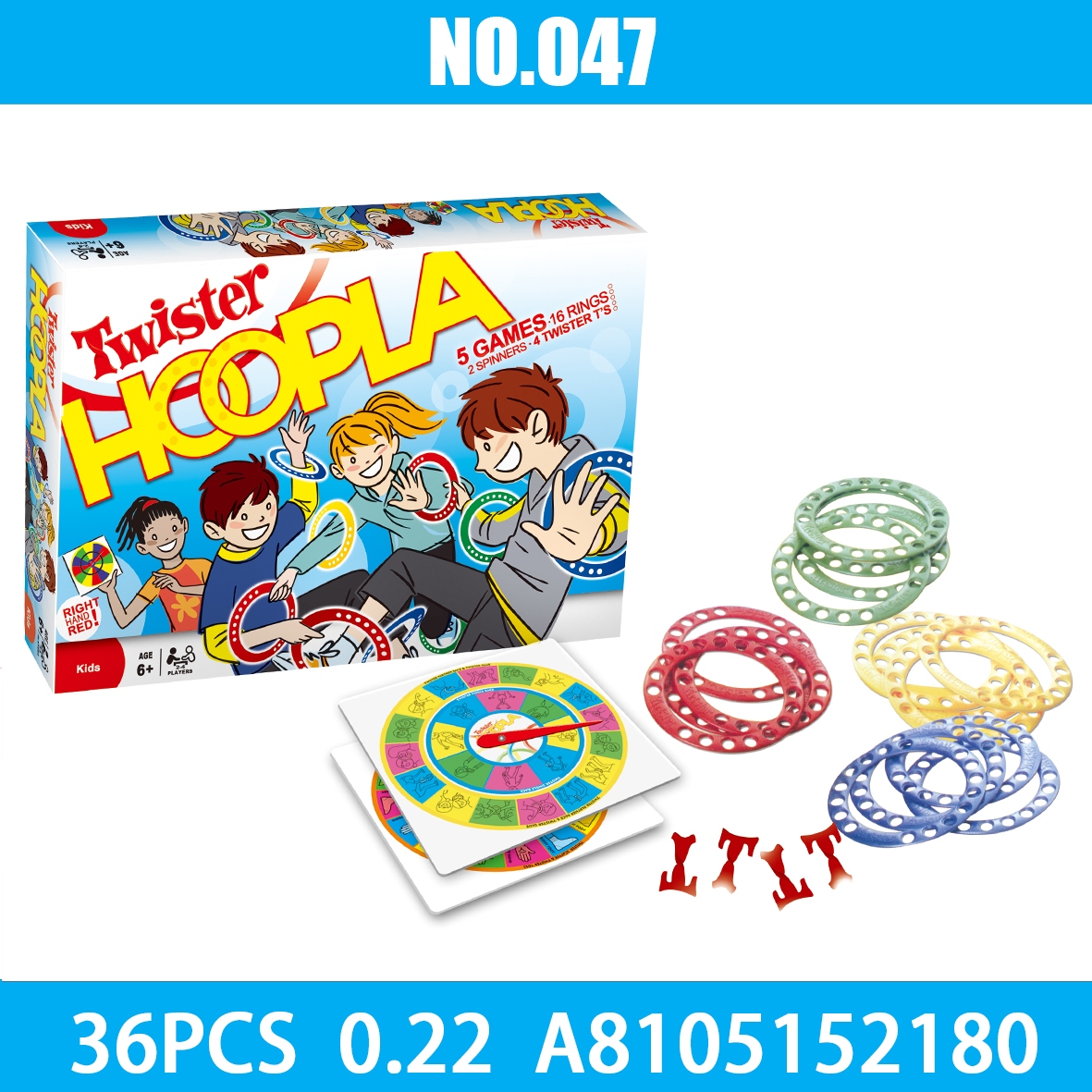 Cross border selling puzzle board game English West French Throw Ring Twister puzzle board game English West Duck Turntable game Sound Double click English puzzle board game