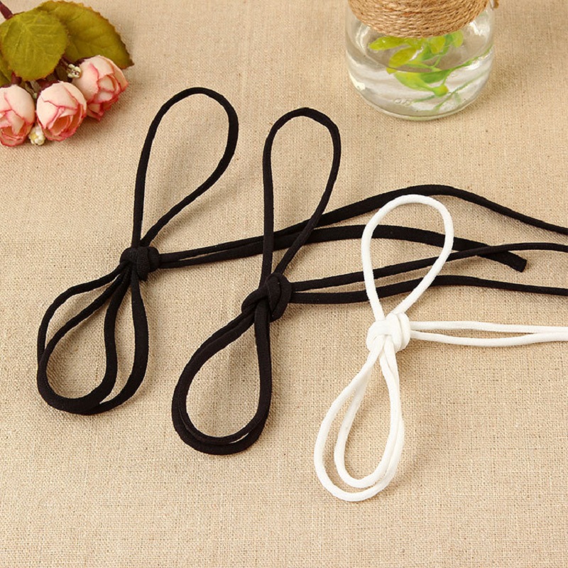 Supply Durable Mask Elastic Band Round Core Beauty Back Bra Strap Accessories Handmade Accessories Diy Elastic Band details Picture