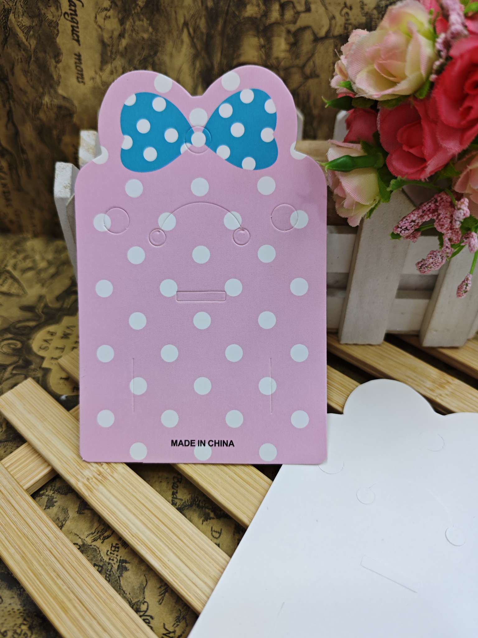 领结套装卡 创意DIY手工制作半成品饰品配件 珍珠水晶串珠其他饰品配件 手链项链耳环材料包产品图