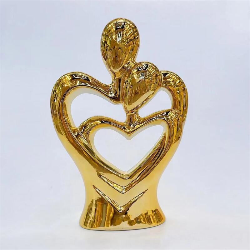 现代轻奢招财火旺摆件创意家居客厅电视柜酒柜玄关高档装饰工艺品金堡花瓶工艺摆件详情12