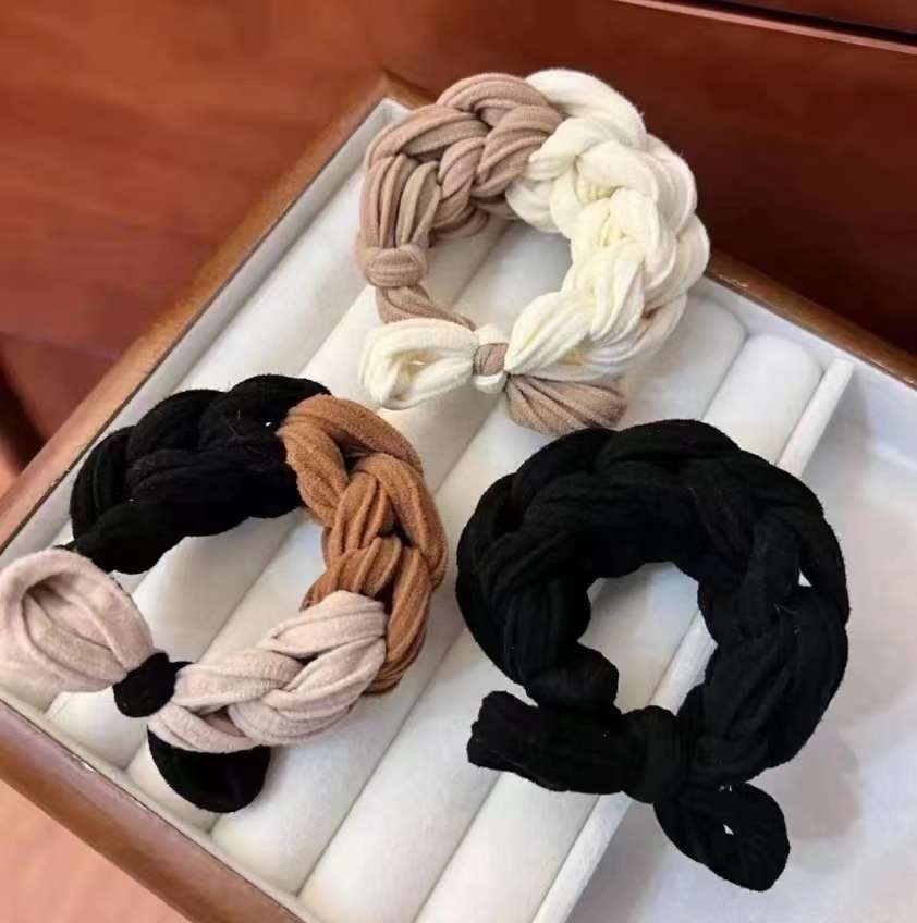 Best-selling knotted hair accessories, new colors are beautiful, dopamine hair accessories. detail image 3
