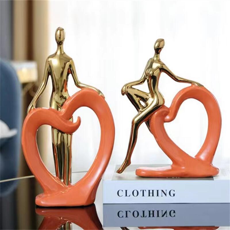 现代轻奢招财火旺摆件创意家居客厅电视柜酒柜玄关高档装饰工艺品金堡花瓶工艺摆件详情7