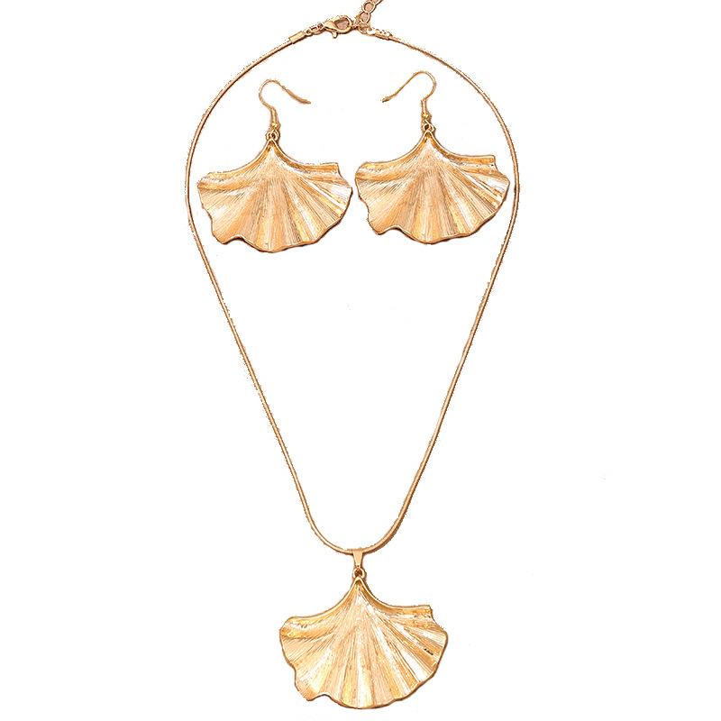 明星同款项链耳环套装 饰品项链耳饰 项链耳环 闪耀光芒 时尚潮流配饰 独特设计耳饰品